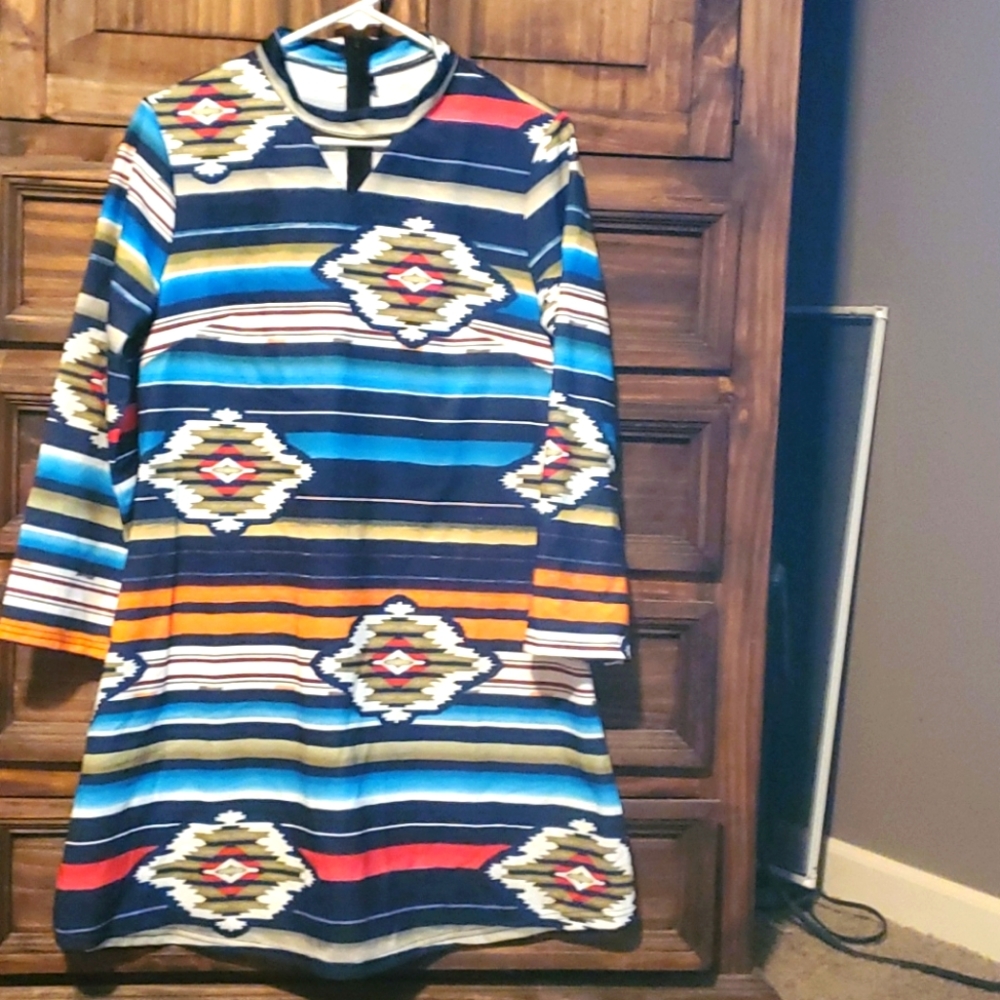Boutique Southwestern Dress